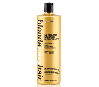 Шампунь для сохранения цвета блонд Sexy Hair Bombshell Blonde Shampoo 198290