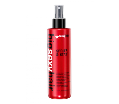 Лак неаэрозольный экстра-сильной фиксации для объема Sexy Hair Spritz & Stay Intense Hold Fast Drying Non-Aerosol Hairspray 198521