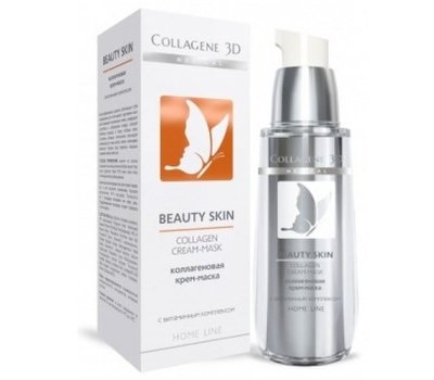 Коллагеновая крем-маска для лица с витаминны Medical Collagene 3D Beauty Skin